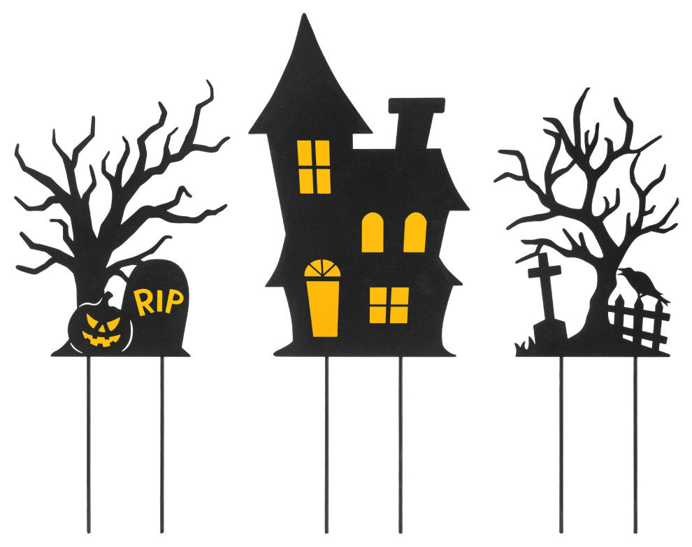 24"H Halloween Metal Yard Stake