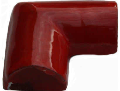 5 pcs Red Talavera Pencil Corner