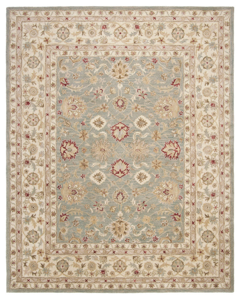 Safavieh Antiquities At822A Rug, Grey Blue/Beige, 8'0" X 10'0"