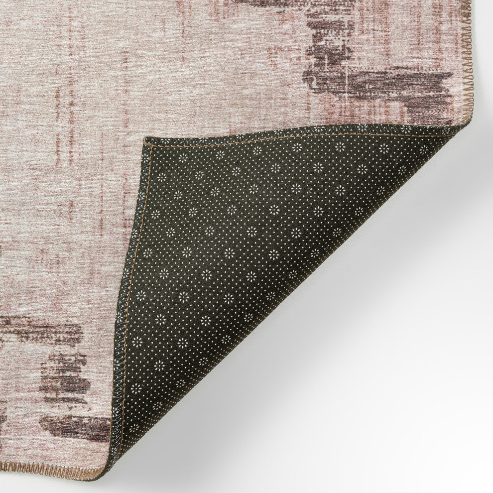 Indoor/Outdoor Sedona SN15 Walnut Machine Washable 3' x 5' Rug