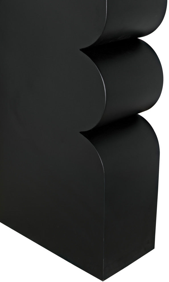 Noir Furniture Atomic Bookcase, Metal