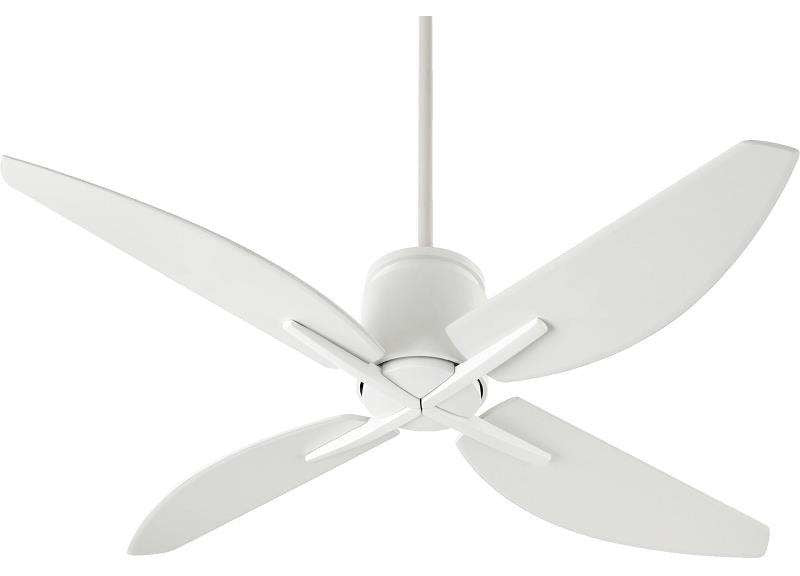 Quorum Kai 52" Ceiling Fan, Studio White