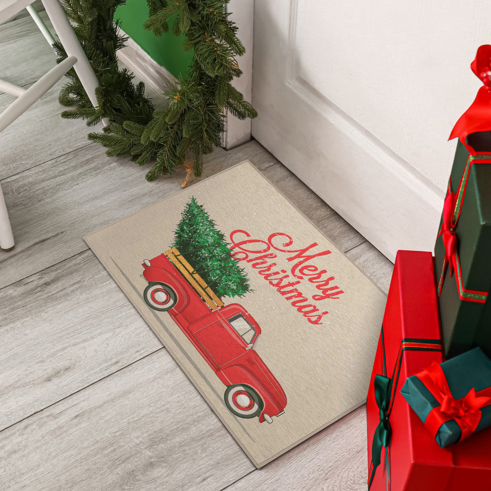 Indoor/Outdoor Wonderland WN4 Putty Machine Washable 1'8" x 2'6" Rug
