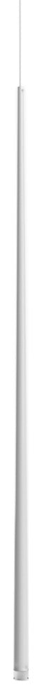Tall Cone Pendant - White Finish