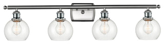 Innovations 516-4W-SN-G122-6 4 Light Bath Vanity Light, Brushed Satin Nickel