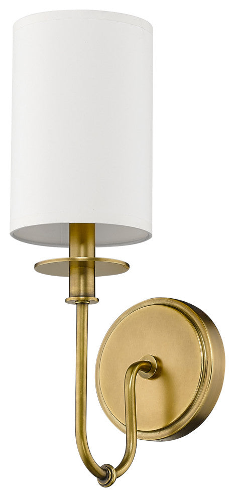 Zlite 809-1S-RB 1-Light Wall Sconce, Beige