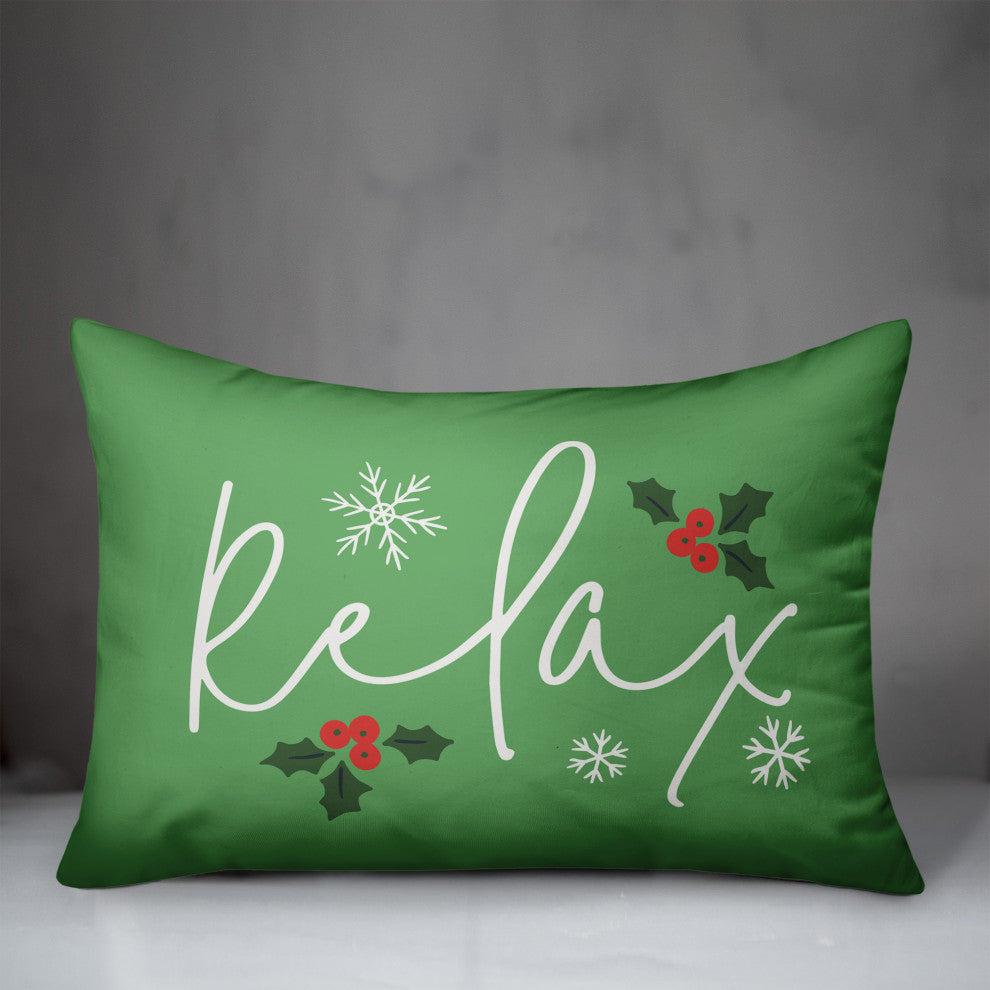 Light Green Relax 20x14 Spun Poly Pillow