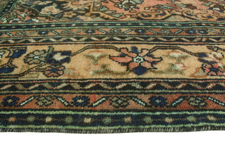 Fine Vintage Distressed Ametta Rust/Charcoal Rug, 7'4x8'1