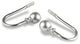 Luna Curtain Rod Holdback, Set of 2, Satin Nickel