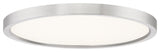 Quoizel 15" Diameter Outskirt Flush Mount, Brushed Nickel