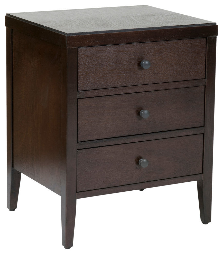 East at Main Webb Acacia Wood Rectangle Accent Table, Brown