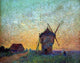 Ferdinand Du Puigaudeau A Mill, 20"x25" Gallery Wrapped Canvas Print