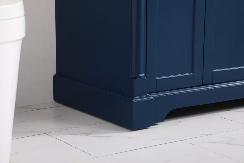 Home Living 36" Single Bathroom Vanity, Blue