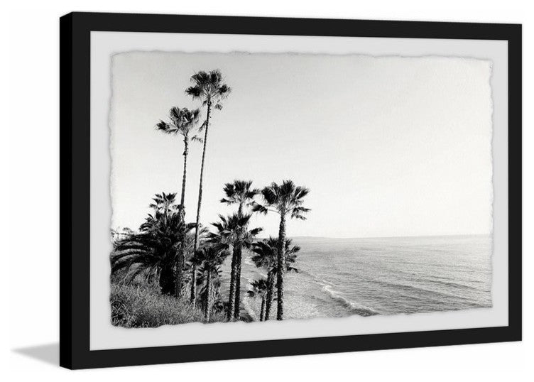 "Hillside Blues II" Framed Painting Print, 12"x8"