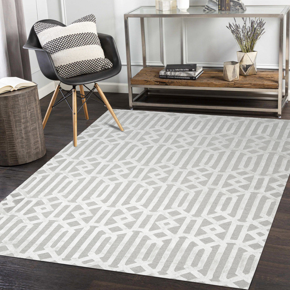 Rae, Handmade Area Rug 5'' 0" x 8'' 0"