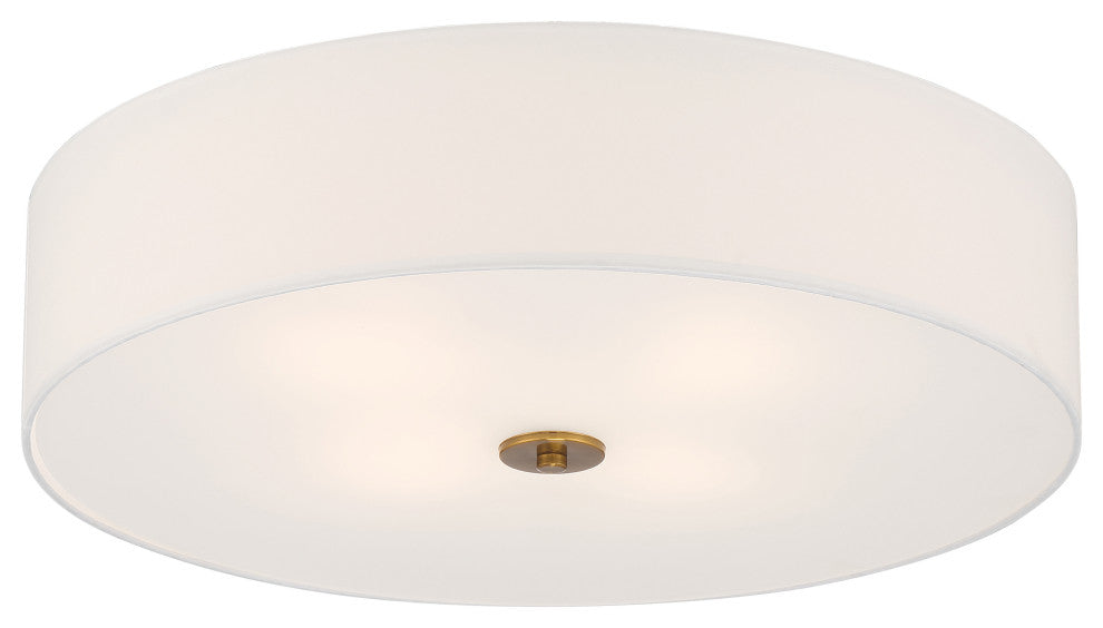 Access Mid Town 4-Light LED Flush Mount Antique Brushed Brass