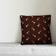 Polka Dots, Red and Pink Throw Pillow Cover, 16"x16"