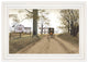 "Headin' Home" By Billy Jacobs, Ready to Hang Framed Print, White Frame