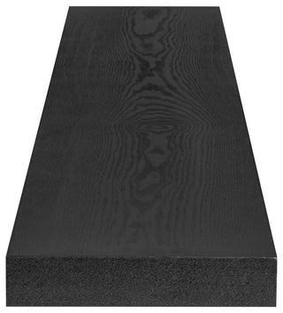 Barney Floating Shelf, Wenge, Black, 75