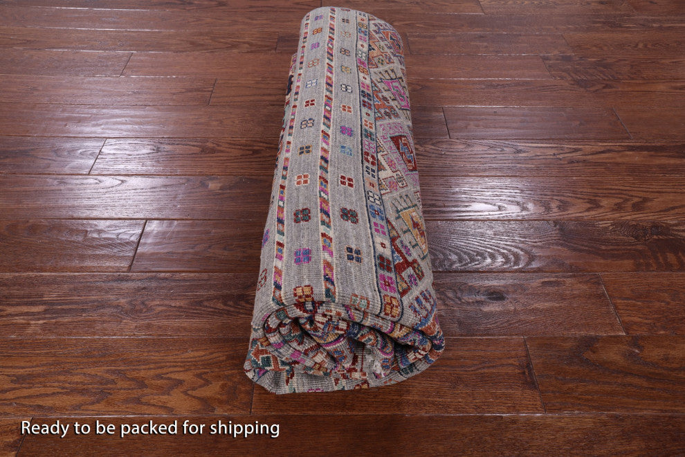 Handmade Khorjin Super Kazak Rug 5' 8" X 7' 10" Q11267