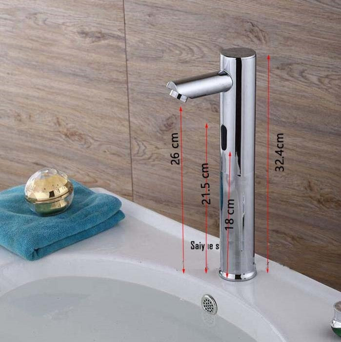 Velia Chrome Automatic Bathroom Sink Faucet
