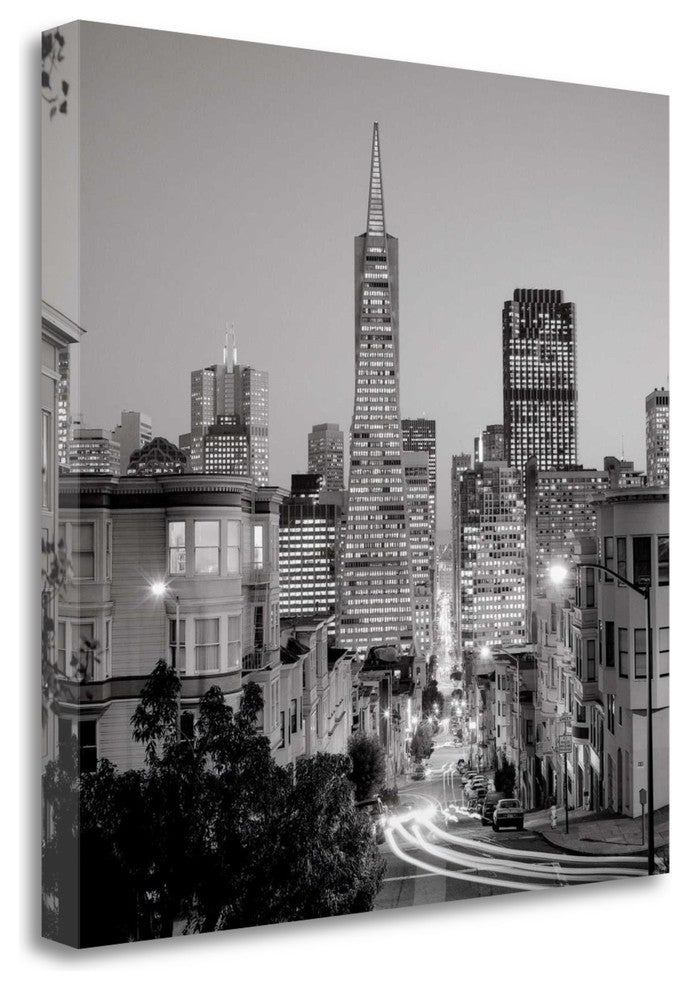 "San Francisco Skyline - 1" By Alan Blaustein, Giclee on Gallery Wrap Canvas
