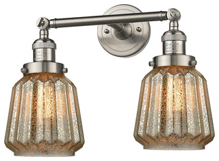 Innovations Lighting 208-Sn-G146-Led 2 Light Dimmable Led Bathroom Fixture