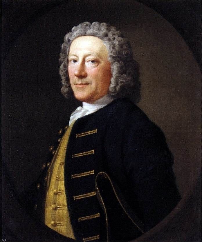 Allan Ramsay Portrait Of A Naval Officer 20