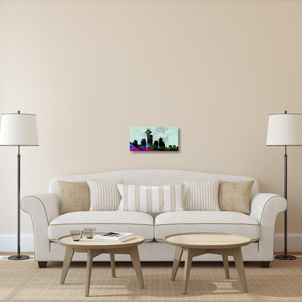 "Seattle City Skyline" Fine Art Print