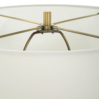 Crystal Column Table Lamp