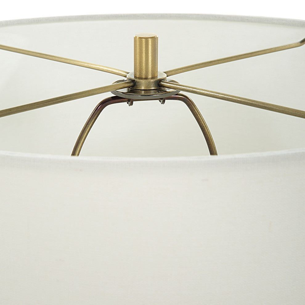 Crystal Column Table Lamp