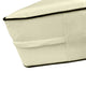 Style5 Full Contrast Pipe Outdoor Mattress Bolster Slip Cover COMPLETE SET AD005