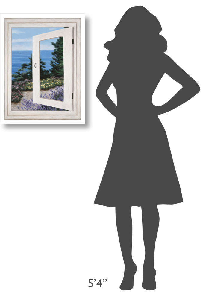 "Bay Window Vista II" Digital Paper Print by Diane Romanello, 20"x26"
