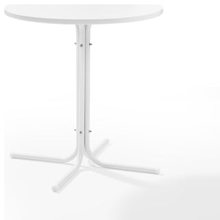 Griffith Outdoor Bistro Table White Satin
