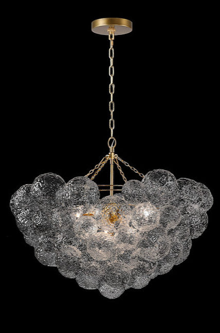 Seraphina Ice-ball Chandelier, D35"