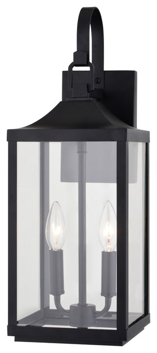 Vaxcel Lighting T0764 Old Town 2 Light 20" Tall Outdoor Wall - Textured Black
