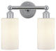 Innovations 616-2W-PC-G801 Clymer 2 Light Bath Vanity Light, Polished Chrome