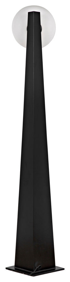 Roy Floor Lamp, Black Metal