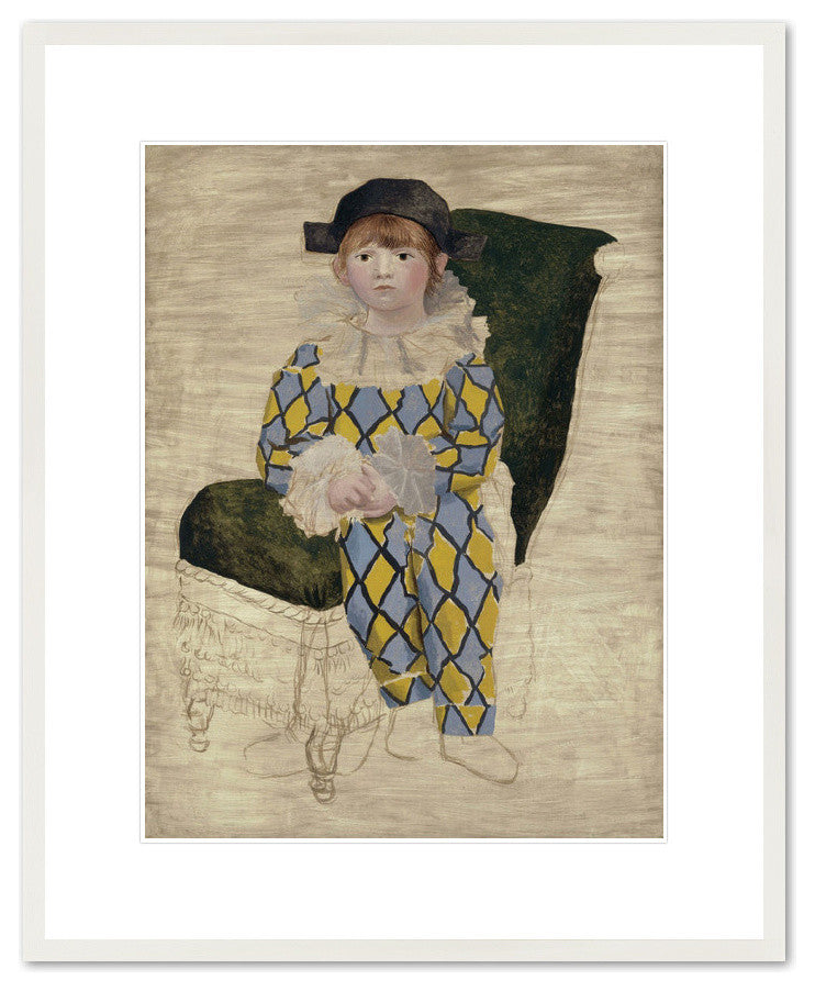 Paul en arlequin (Paul as Harlequin)