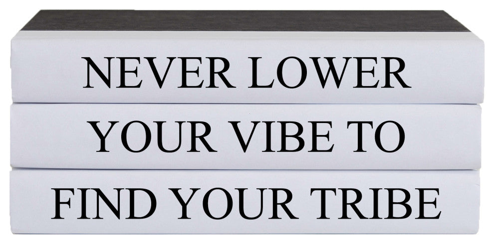 Find Your Tribe Quote Book Stack, S/3
