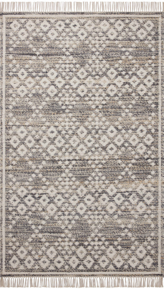Angela Rose x Loloi Rivers Denim / Ivory 2'-3" x 3'-9" Accent Rug