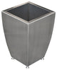 Stainless Steel Planters, Seamless, Curved