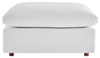 Commix Down Filled Overstuffed Performance Velvet 6-Piece Sectional Sofa