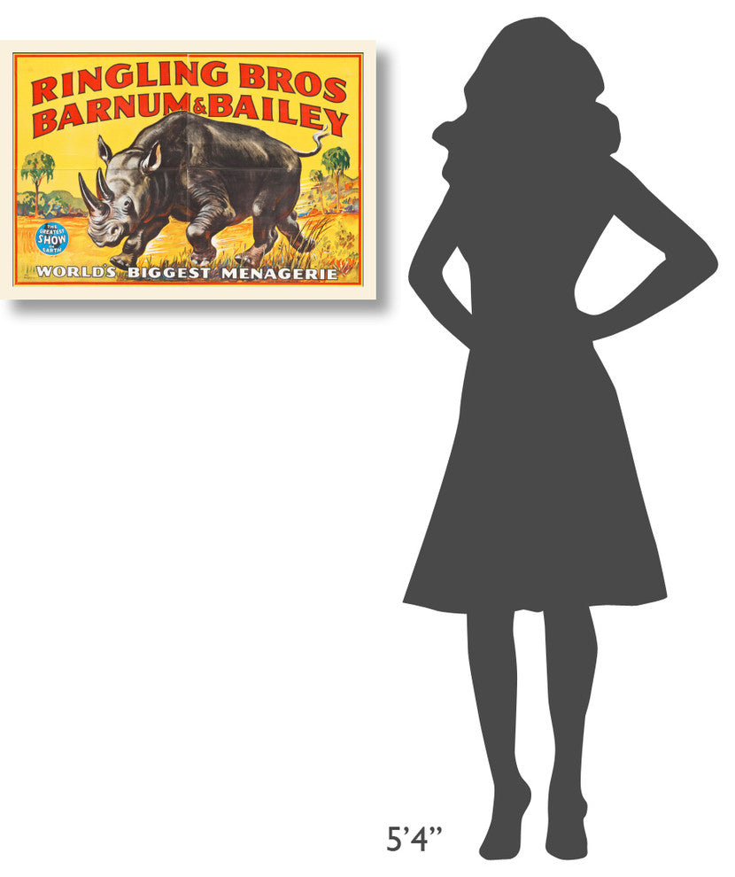 "Circus 1940" Stretched Canvas Giclee by Hollywood Photo Archive, 30x21"