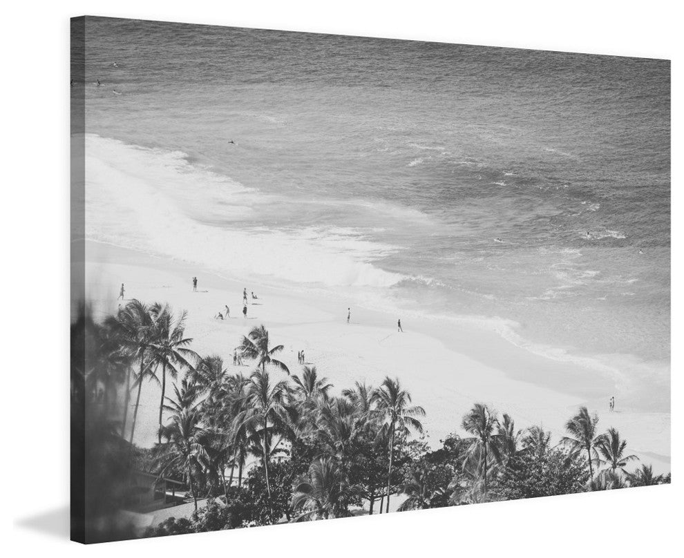 "Throwback to Paradise" Painting Print on Wrapped Canvas
