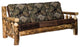 Rustic Aspen Log Living Room Sofa