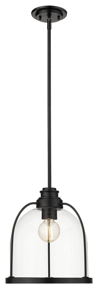 Stanton 1-Light Matte Black Pendant