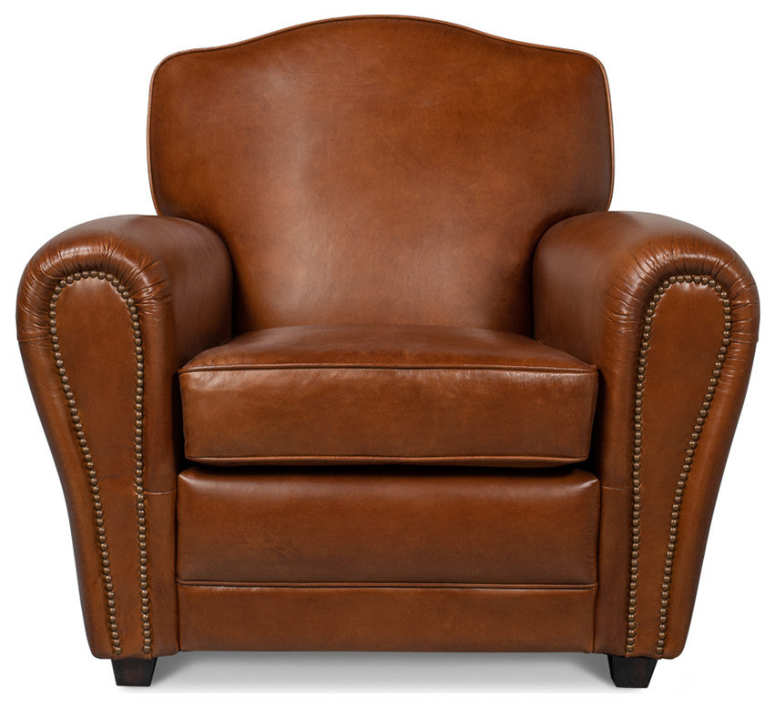 French Art Deco Style Club Chair