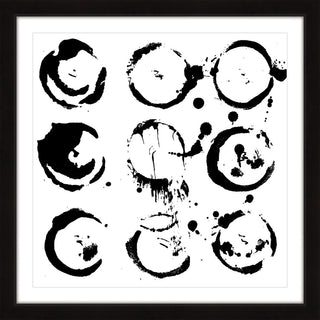"Decomposing Orbs" Framed Art Print