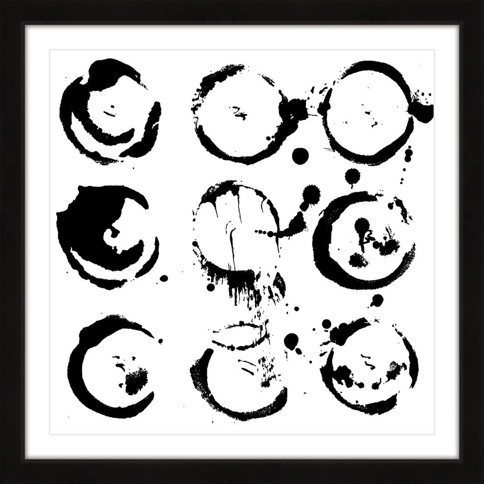"Decomposing Orbs" Framed Art Print